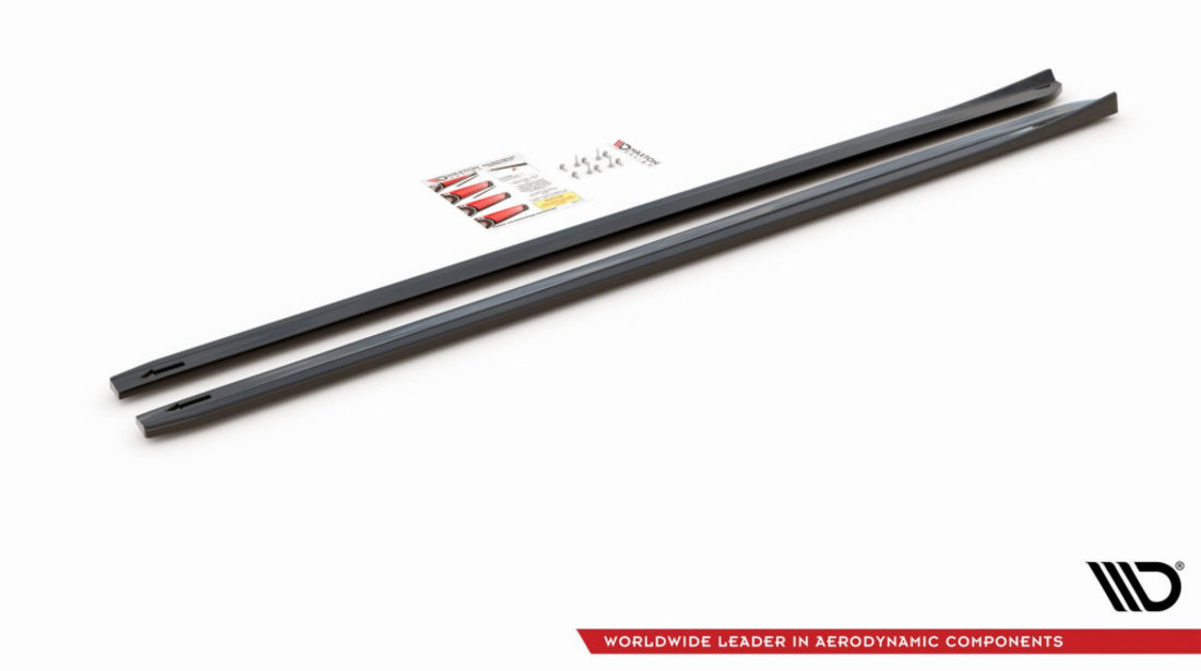 Praguri Laterale Diffusers V.4 VW Golf 7 R / R-Line Facelift VW-GO-7F-R-SD4G