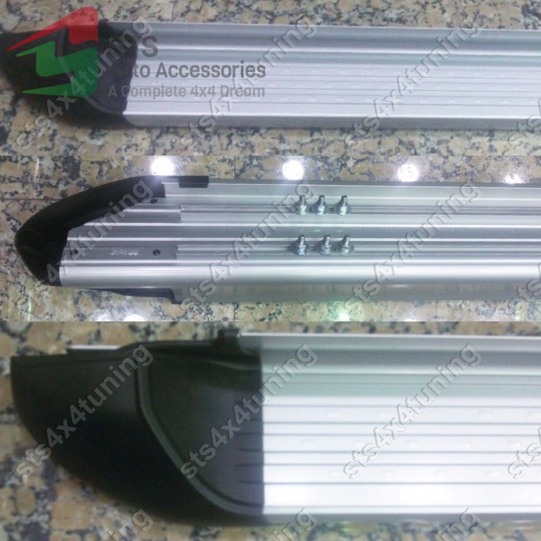 PRAGURI LATERALE DIN ALUMINIU TOYOTA HILUX REVO 2016+ OEM