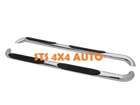 PRAGURI LATERALE DIN INOX MITSUBISHI L200 1998-2005 [3"/76mm]