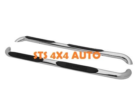 PRAGURI LATERALE DIN INOX MITSUBISHI L200 1998-2005 [3"/76mm]
