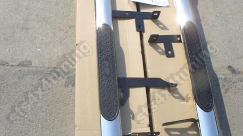 PRAGURI LATERALE DIN INOX SUZUKI GRAND VITARA 2006-14 [4/5-USI][3"/76mm]