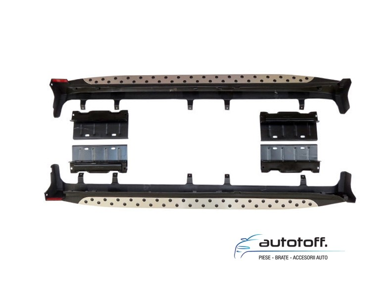 Praguri laterale Kia Sorento (2013+) din aluminiu