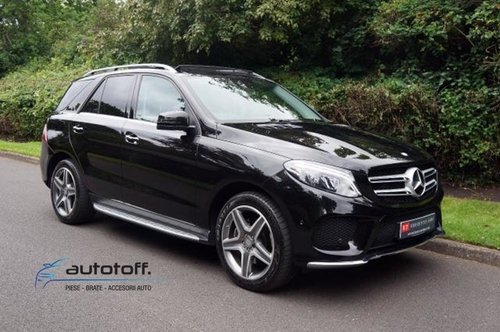 Praguri laterale Mercedes Benz ML GLE W166 (11-18)