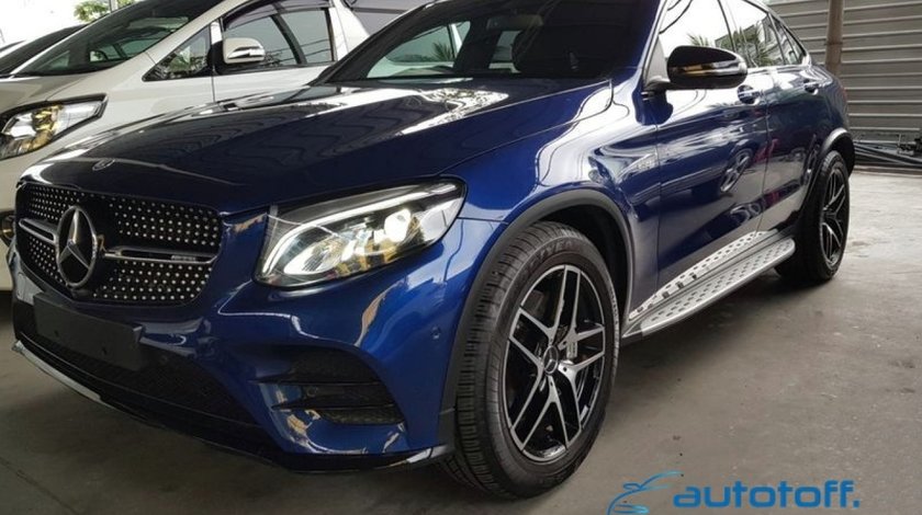 Praguri Laterale Mercedes GLC X253 si GLC COUPE C253 din aluminiu