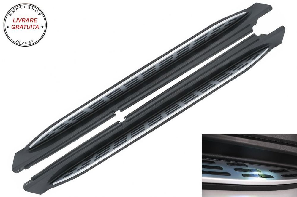 Praguri Laterale Mercedes GLE W167 (2019-up) cu LED- livrare gratuita