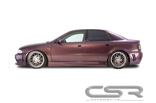Praguri laterale pentru Audi A4 B5 Kombi / Limousine 1994-2001 material foarte rezistent GFK SS002