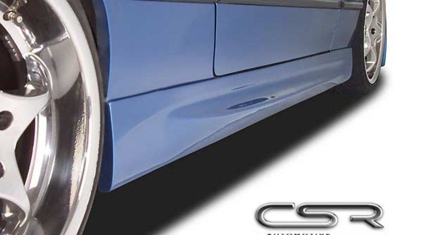 Praguri laterale pentru BMW seria 3 E36 Limousine / Coupe / Cabrio / Compact / Touring / M3 Coupe / M3 Cabrio / M3 Limousine 1992-1999 material foarte rezistent Fiberflex SS181