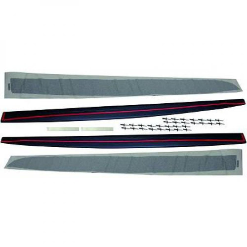 Praguri laterale pentru BMW seria 4 Cabriolet (F33, F83) 13->> material foarte rezistent 1245263