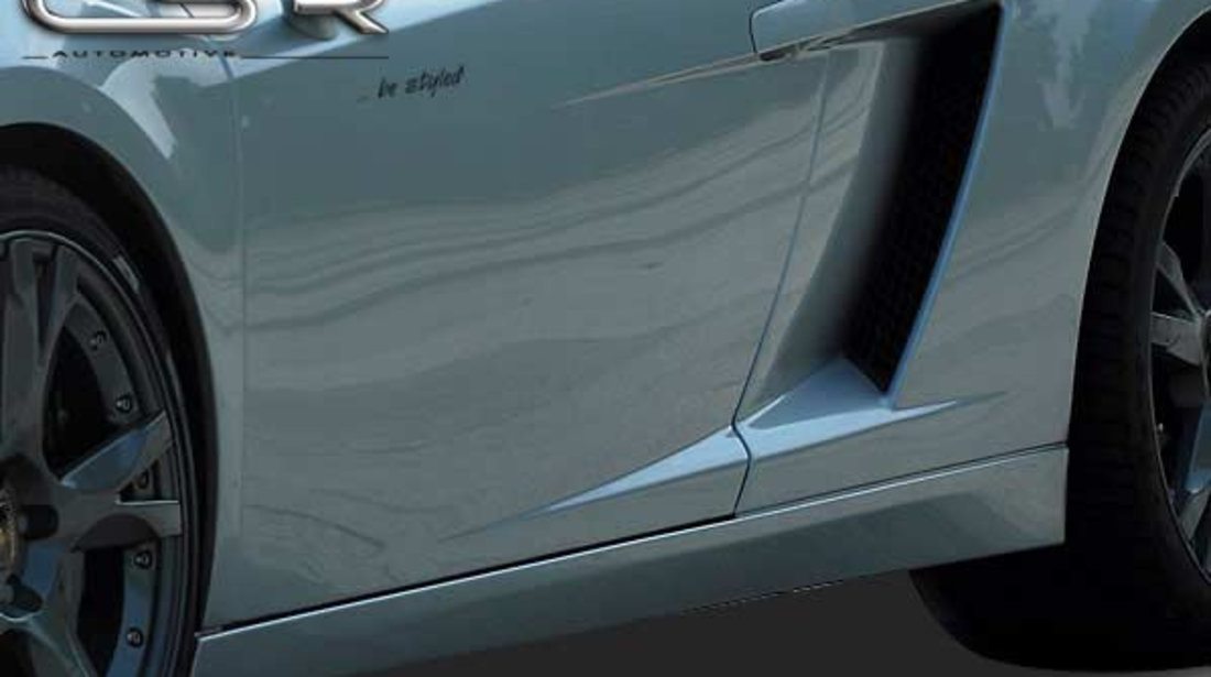 Praguri laterale pentru Lamborghini Gallardo LP500 / LP560 Coupe / Spyder ab 2003 material foarte rezistent GFK SS555