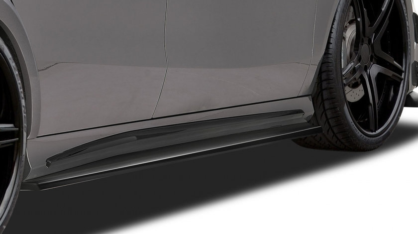 Praguri laterale pentru Mercedes Benz A-Klasse (W176) AMG, AMG-Line si AMG Sport 01/2013- material foarte rezistent ABS SS448