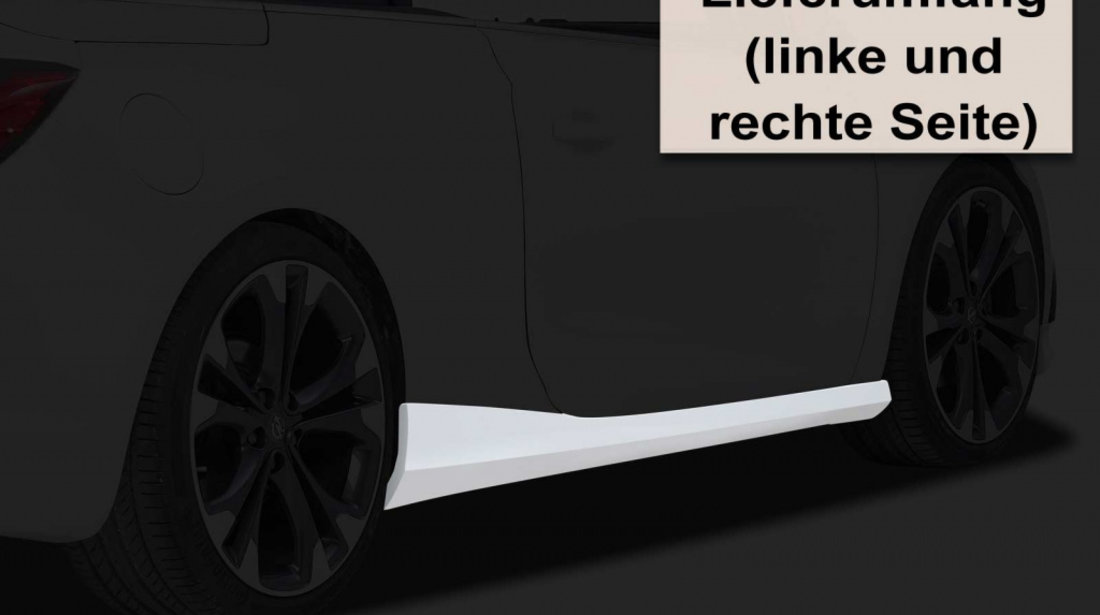 Praguri laterale pentru Opel Cascada toate modelele 2013- material foarte rezistent Fiberflex SS447