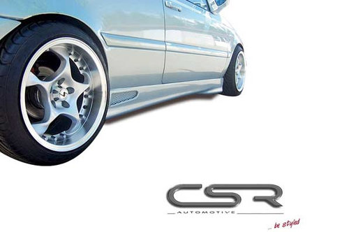 Praguri laterale pentru Opel Corsa C hatchback 2000-2006 material foarte rezistent GFK SS022