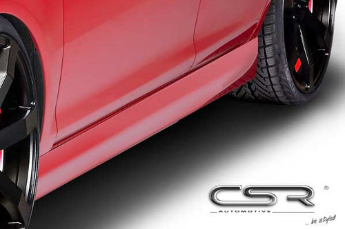 Praguri laterale pentru Opel Corsa D hatchback 2006-2010 material foarte rezistent GFK SS155