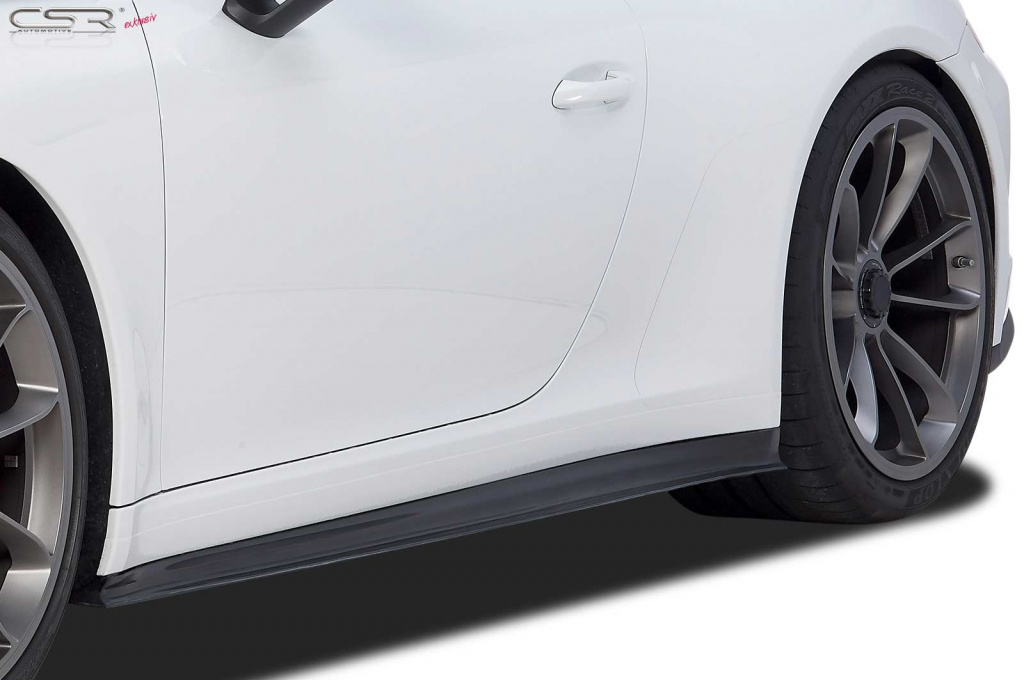 Praguri laterale pentru Porsche 911 991 Carrera 4, Carrera 4S, Targa 4, Targa 4S, Turbo, Turbo S, GT2, GT2 RS, GT3, GT3 RS, Carrera GTS, Carrera 4 GTS, Carrera R 09/2011- material foarte rezistent Fiberflex SS443