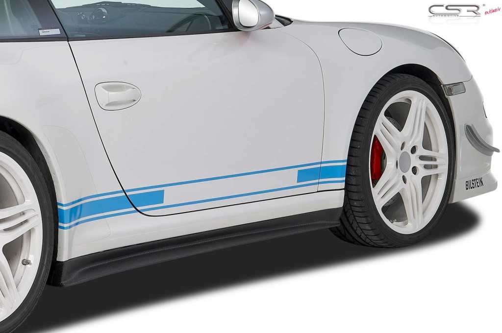 Praguri laterale pentru Porsche 911 997 Carrera 4, Carrera 4S, Targa 4, Targa 4S, Turbo, Turbo S, GT2, GT2 RS, GT3 RS, Carrera GTS 2004-2012 material foarte rezistent Fiberflex SS441