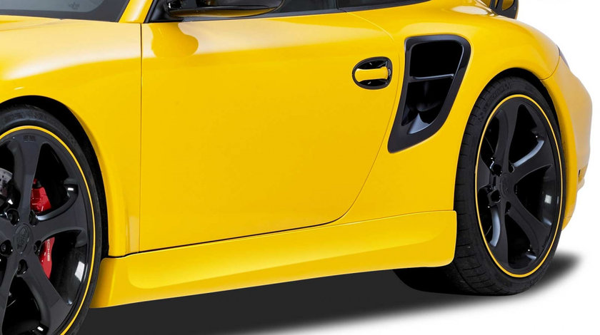 Praguri laterale pentru Porsche 911/997 Carrera 4, Carrera 4S, Targa 4, Targa 4S, Turbo, Turbo S, GT2, GT2 RS, GT3 RS, Carrera GTS 2004-2013 material foarte rezistent Fiberflex SS419