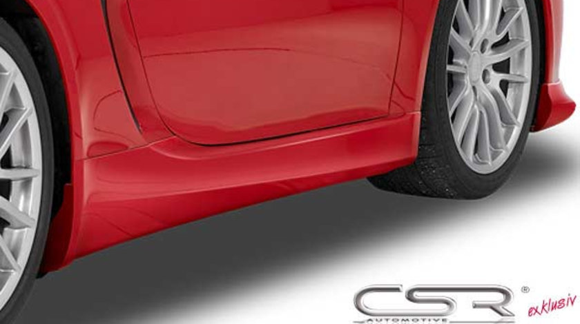 Praguri laterale pentru Porsche Boxster/Cayman 982 toate modelele ab 2016 material foarte rezistent Fiberflex SS386