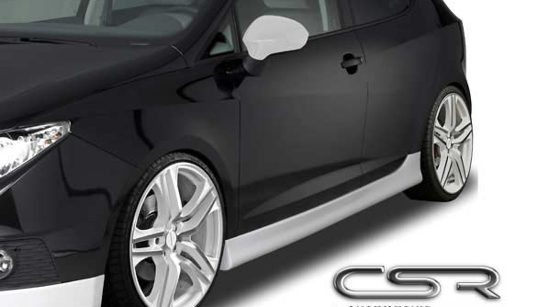 Praguri laterale pentru Seat Ibiza 6J nur 5- usi ab 2008 material foarte rezistent GFK SS139