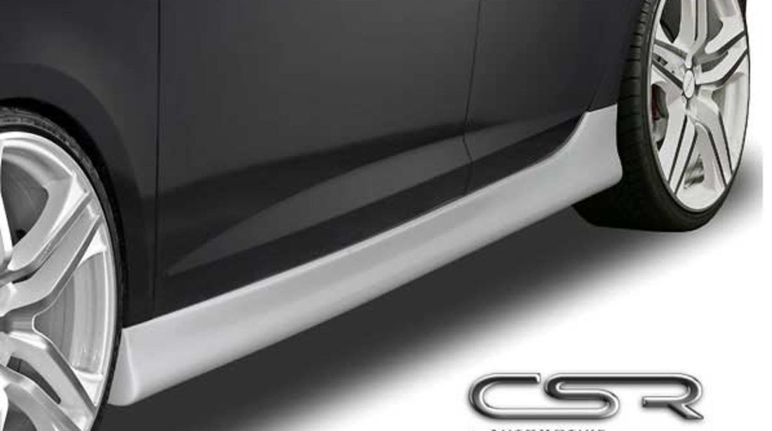 Praguri laterale pentru Seat Ibiza 6J nur 5- usi ab 2008 material foarte rezistent GFK SS139