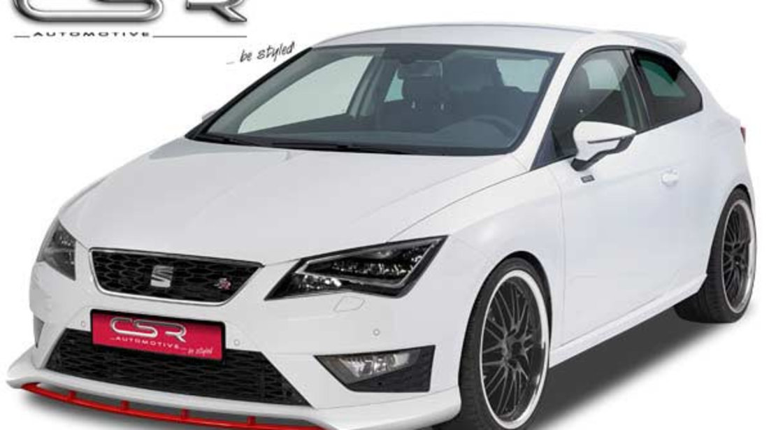 Praguri laterale pentru Seat Leon III Typ 5F 3- usi ab 2012 material foarte rezistent Fiberflex SS380