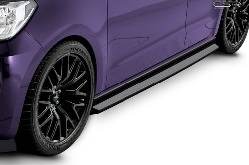 Praguri laterale pentru Seat Mii toate modelele 2011- material foarte rezistent ABS-Glossy SS463-G