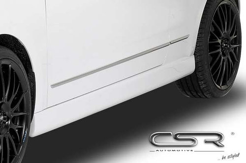 Praguri laterale pentru Skoda Citigo hatchback ab 2012 material foarte rezistent Fiberflex SS158
