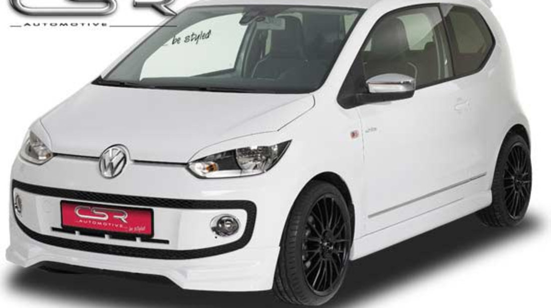 Praguri laterale pentru VW Up! hatchback ab 2011 material foarte rezistent Fiberflex SS158