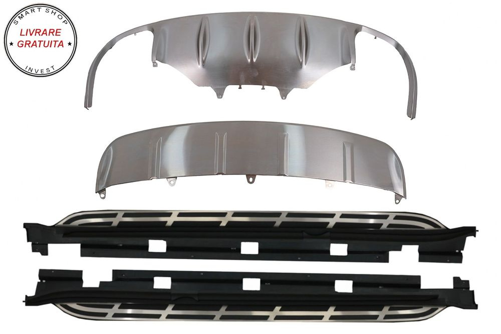 Praguri Laterale Placi de Protectie Off Road SUV Porsche Macan (2014-2016)- livrare gratuita