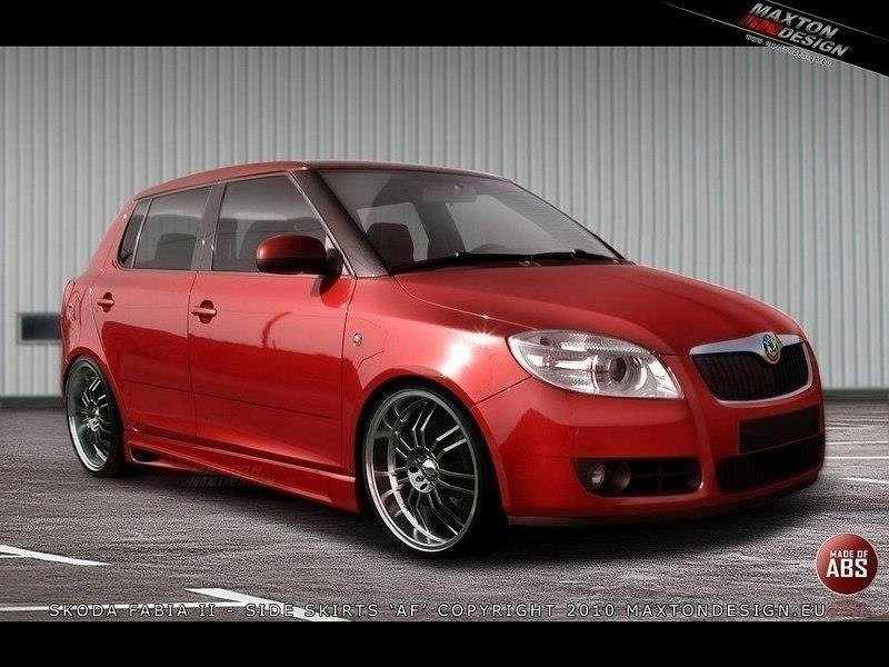 Praguri Laterale Skoda Fabia Mk2 < AF > SK-FA-2-AF-S1A