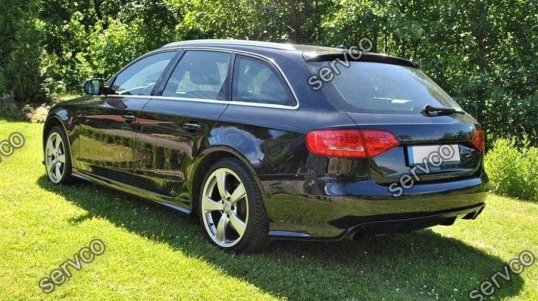 Praguri laterale sport tuning Audi A4 B8 Sline RS4 S4 Votex 2008-2015 ver2