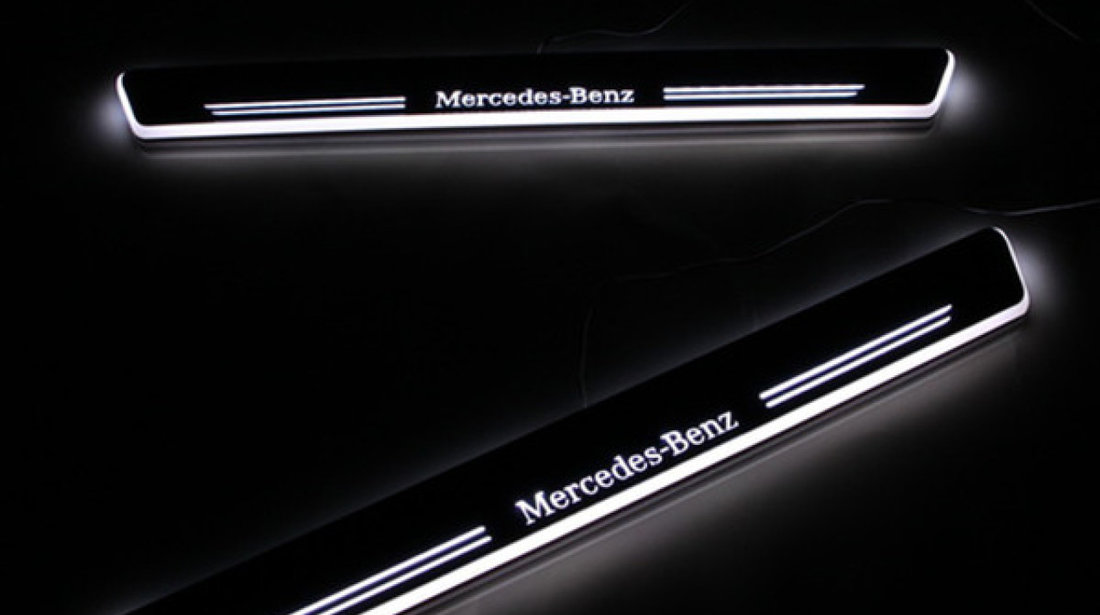 Praguri led Mercedes Benz ornamente usi W211 W212 E200 E220 tuning