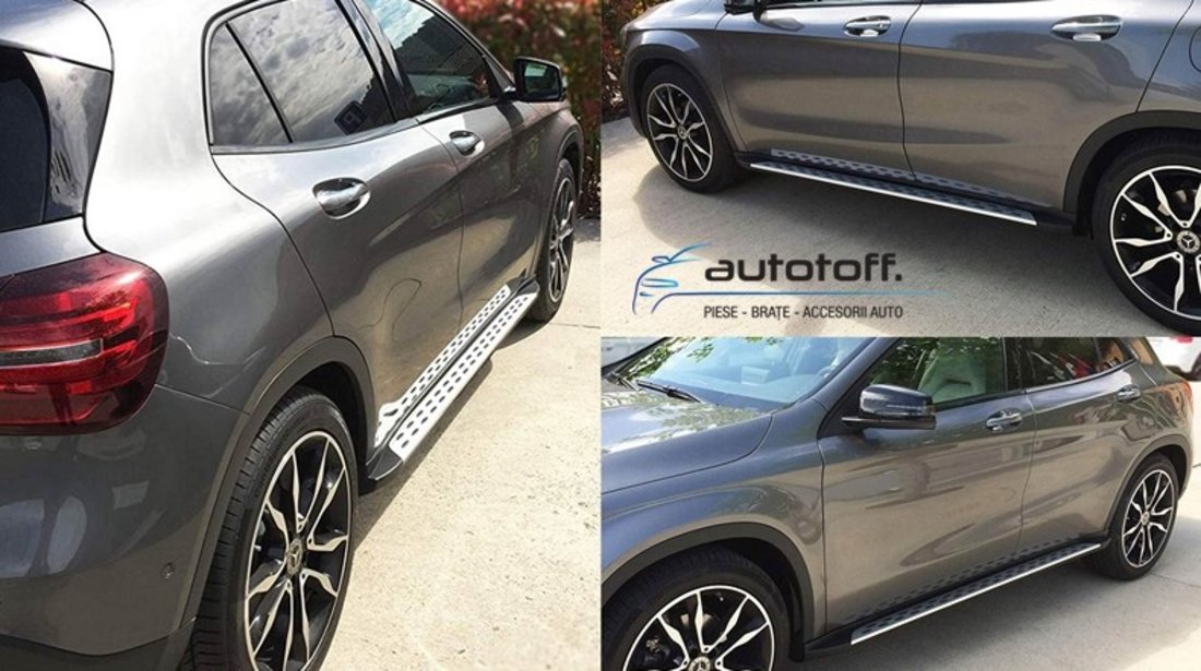 Praguri Mercedes Benz GLA X156 (2014+) din aluminiu