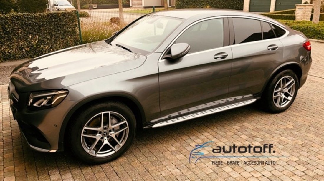 Praguri Mercedes Benz GLC X205 (15-18) din aluminiu