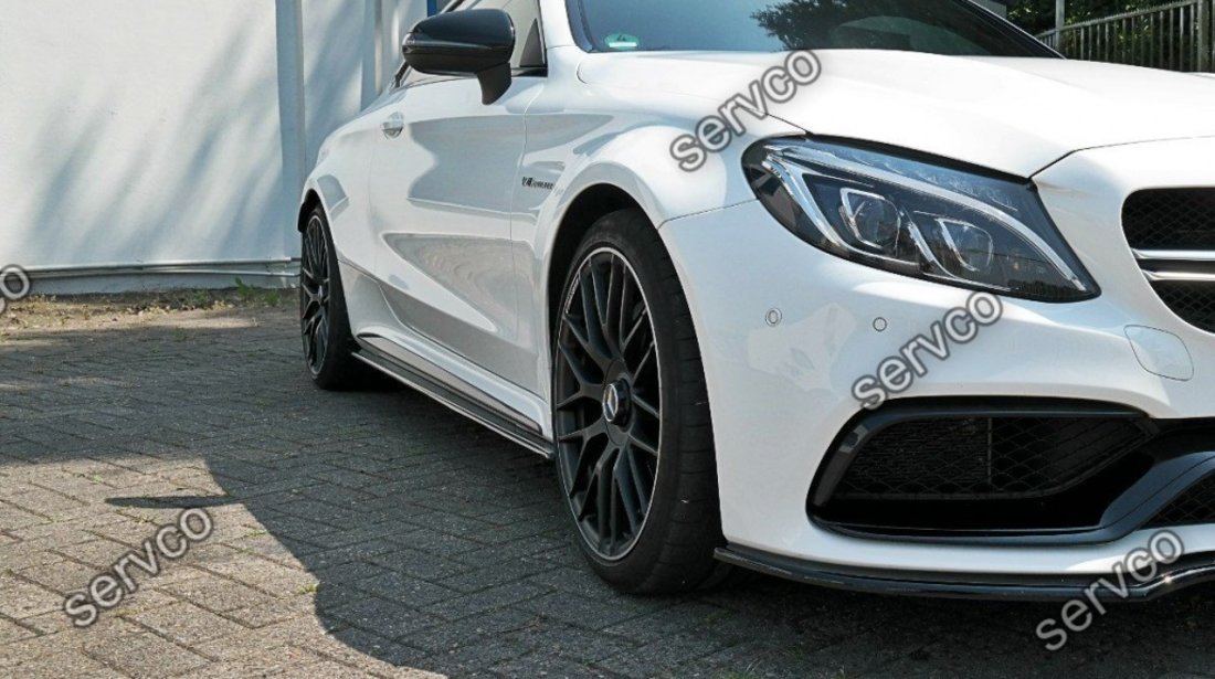 Praguri Mercedes C Class C205 63AMG Coupe 2016-2018 v1 - Maxton Design