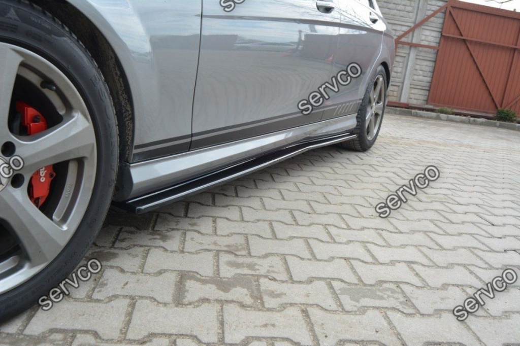 Praguri Mercedes C Class W204 Amg-Line 2007-2010 v2 - Maxton Design