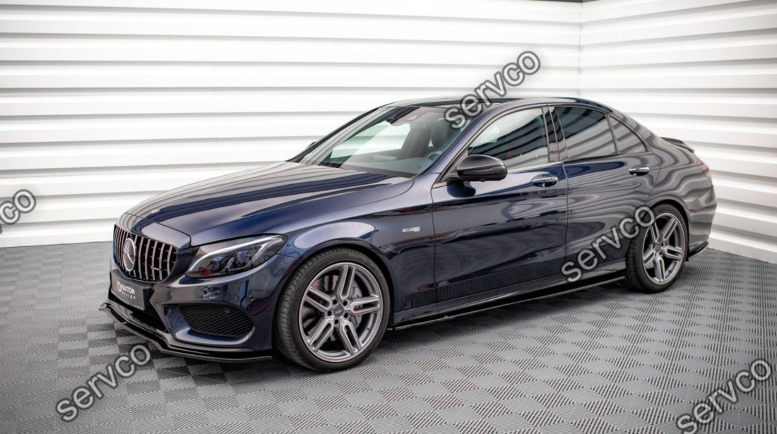 Praguri Mercedes C Class W205 C43 AMG 2018- v3 - Maxton Design