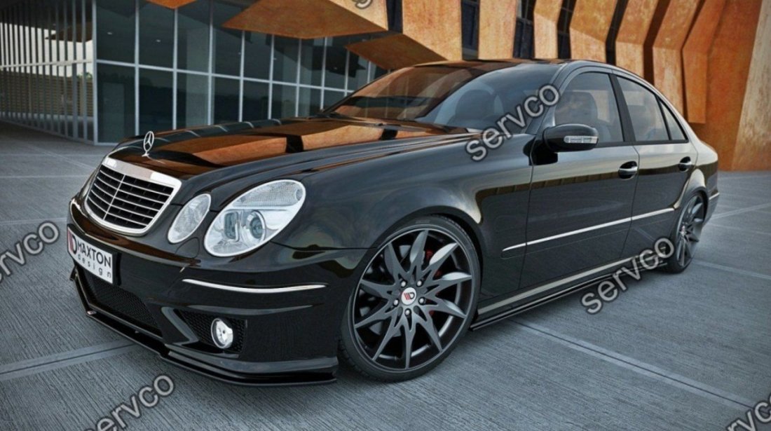 Praguri Mercedes E Class W211 Amg 2002-2009 v1 - Maxton Design