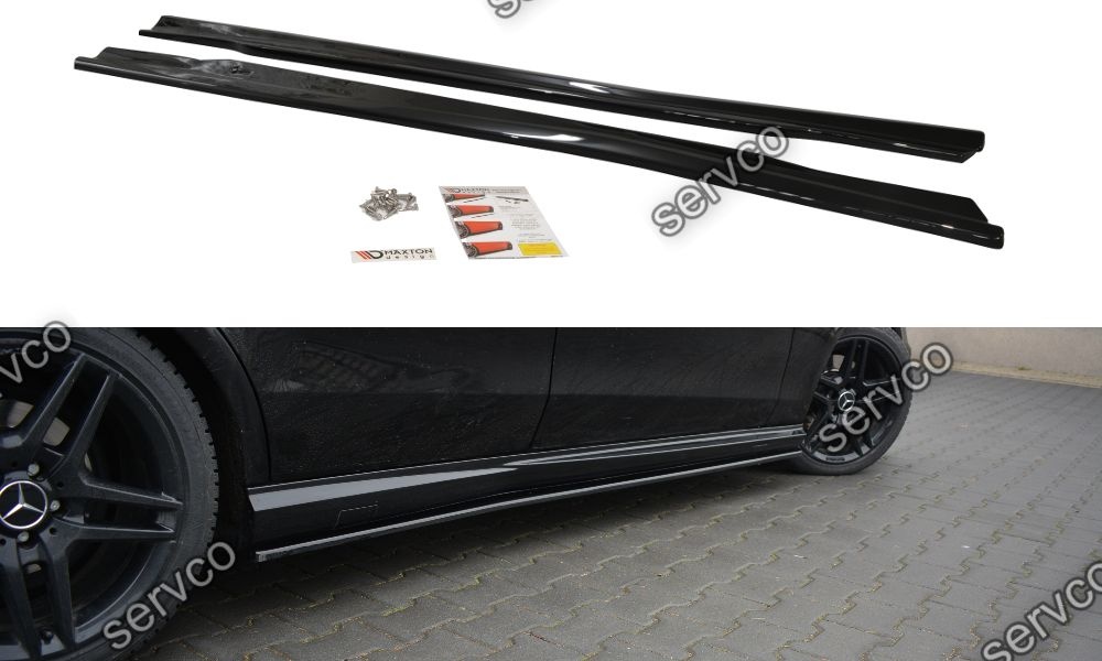 Praguri Mercedes E Class W212 E63 AMG 2009-2012 v2 - Maxton Design
