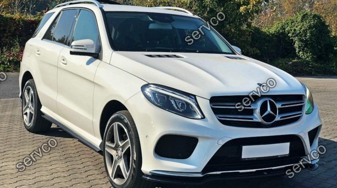 Praguri Mercedes GLE E166 Amg-Line 2015-2018 v1 - Maxton Design