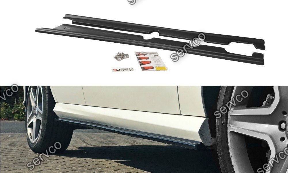 Praguri Mercedes GLE E166 Amg-Line 2015-2018 v1 - Maxton Design
