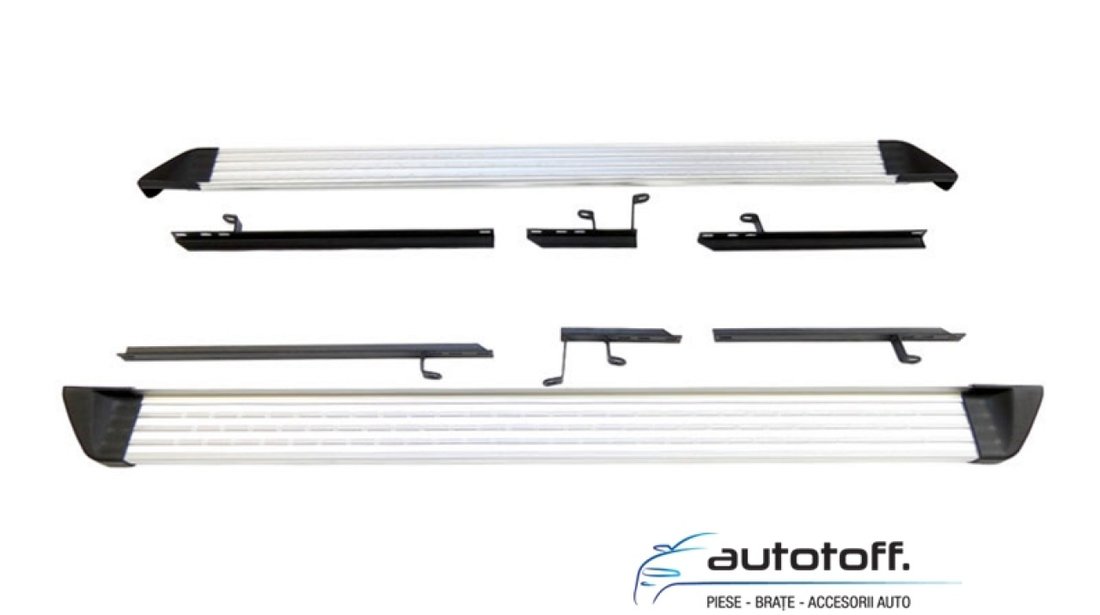 Praguri Nissan X-Trail (07-12) din aluminiu