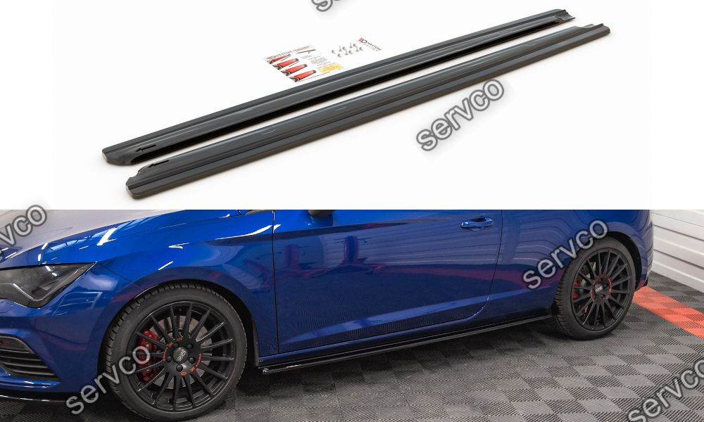 Praguri Seat Leon 5F MK3 Cupra FR SC 2013-2019 v8 - Maxton Design