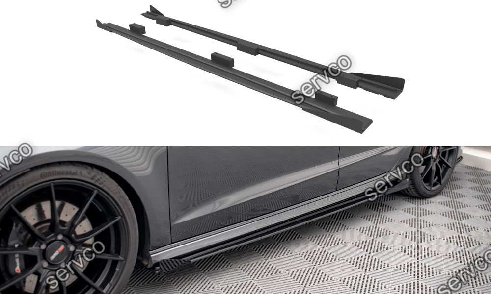 Praguri si flapsuri Audi S3 Sportback 8V Facelift 2016-2019 v13 - Maxton Design