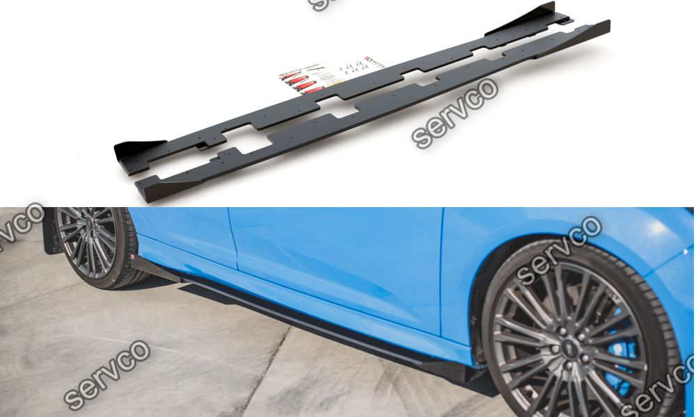 Praguri si flapsuri Ford Focus RS Mk3 2015-2018 v22 - Maxton Design