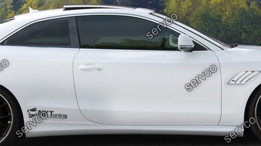 Praguri Sline ornamente laterale adaos Audi A5 Coupe Votex 2009-2012 v1