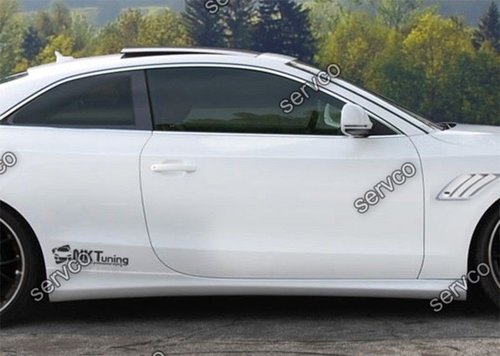 Praguri Sline ornamente laterale adaos Audi A5 Coupe Votex 2009-2012 v1