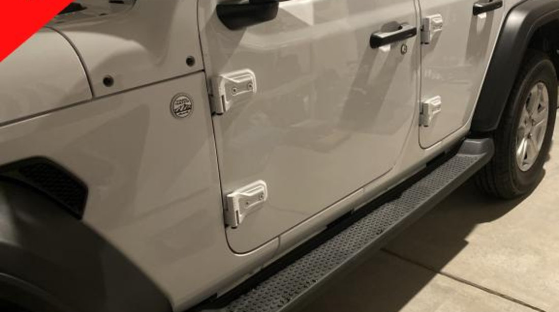 Praguri trepte Jeep Wrangler JL 2018+ 4 Usi