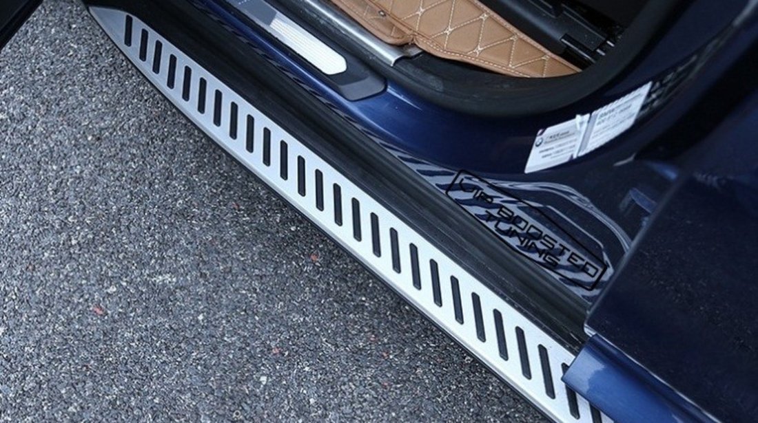 Praguri Trepte Laterale aluminiu BMW X3 G01 (2018+)