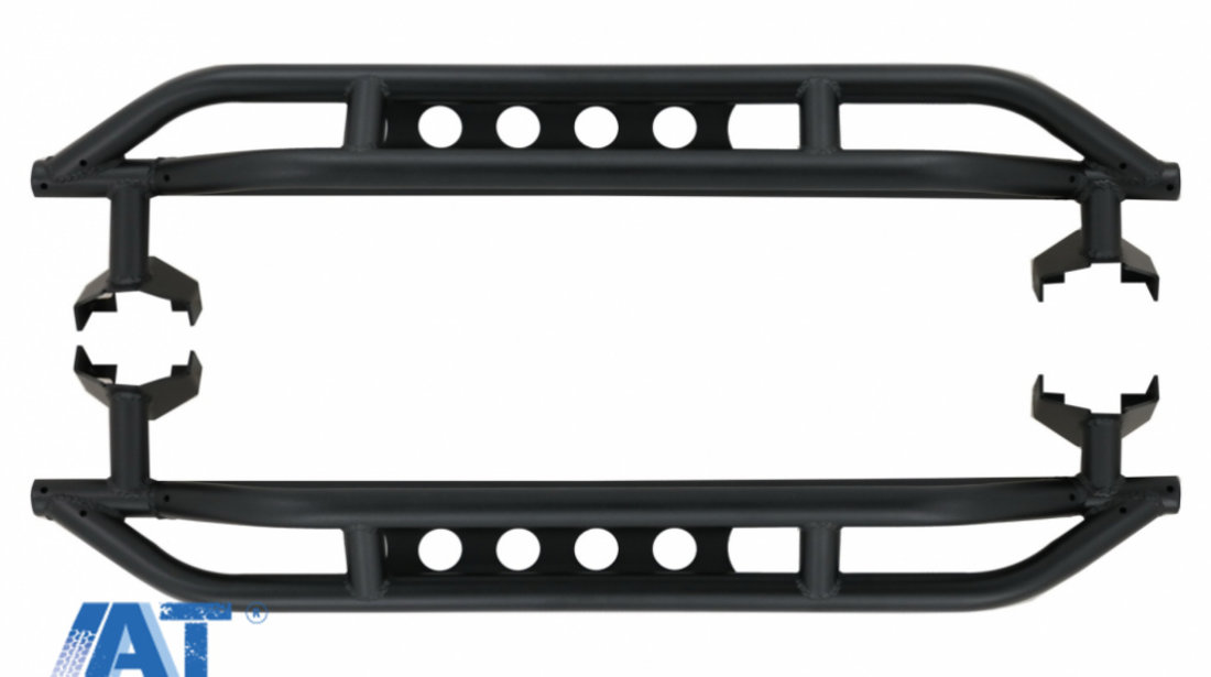 Praguri trepte laterale compatibil cu Jeep Wrangler Rubicon JK 2 Usi (2007-2017)