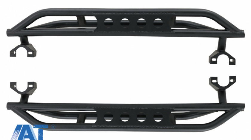 Praguri trepte laterale compatibil cu Jeep Wrangler Rubicon JK 2 Usi (2007-2017)